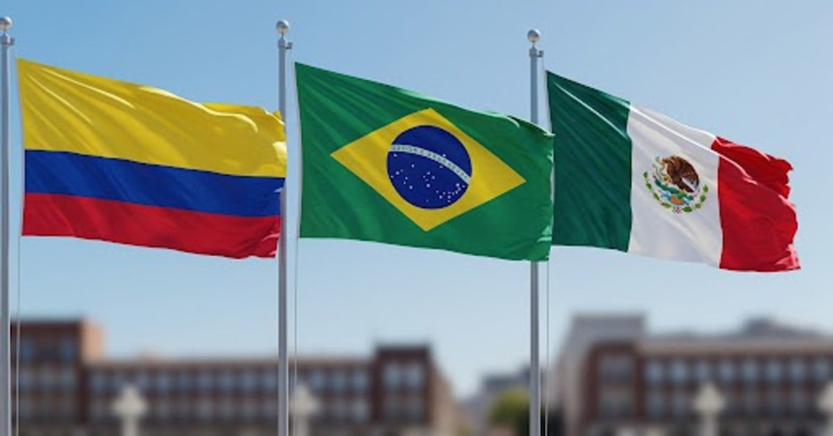 México, Colombia y Brasil firman comunicado de paz ante la guerra en Medio Oriente