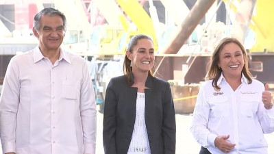 Sheinbaum encabeza aniversario de la Expropiación Petrolera en Veracruz