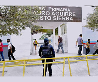 Retoma escuela primaria “Lauro Aguirre” de Reynosa actividades normales tras incidencia
