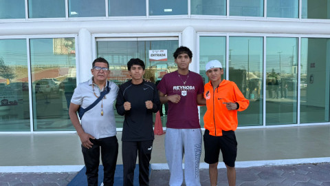 Viajan representantes de Box y Fútbol de Reynosa a participar en Torneo Regional
