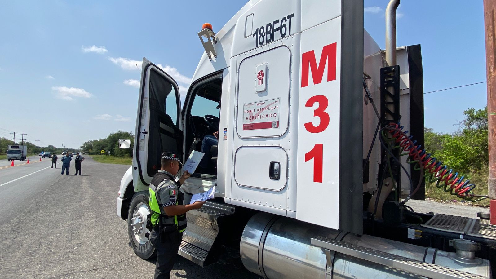 Implementan operativo “Cero Robos al autotransporte de carga”