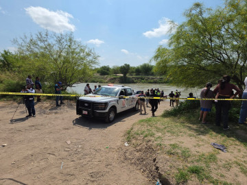 Localizan cuerpo de Ángel Emmanuel en las aguas del Río Bravo