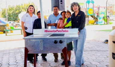 Lleva SEBIEN estufas híbridas a comunidades