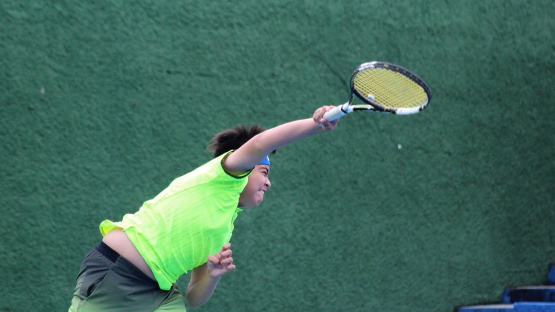 Se perfilan los talentos en la Olimpiada Estatal de tenis