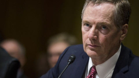 Lighthizer apoya decisión de Trump de querer abandonar el TLCAN 