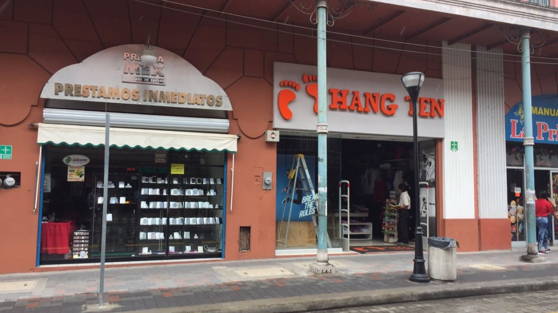 Sigue sin luz parte del centro de Tampico