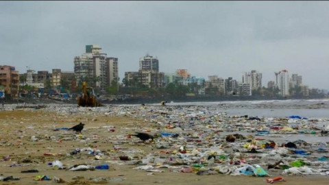 Ecologista logra limpiar una de las playas más sucias de la India 
