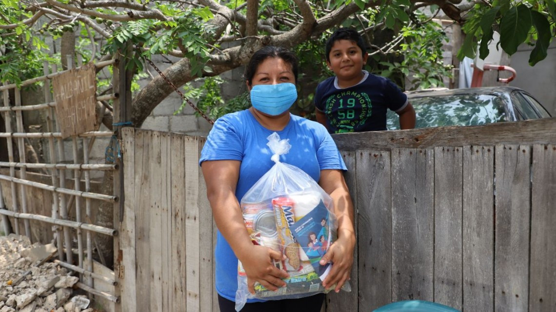 Entrega de apoyos alimentarios extraordinarios continúa en Altamira