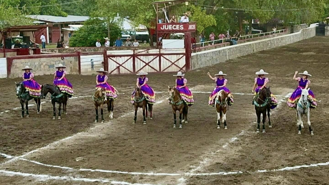 Escaramuza Charra Hacienda del Refugio de Matamoros, representara a Tamaulipas en el Nacional