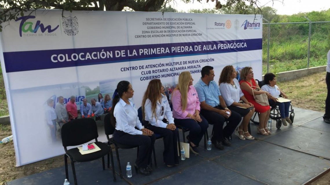 Beneficia ampliación de escuela especial en Altamira