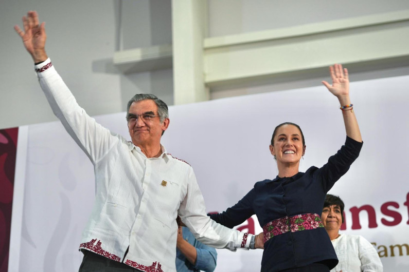 Presidenta Claudia Sheinbaum refrenda compromiso con el pueblo y destaca proyectos estratégicos para Nuevo Laredo 