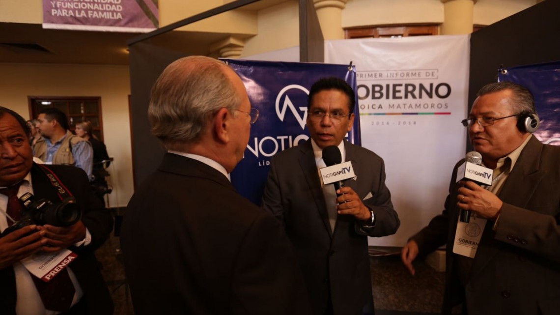 Chuchín rinde su primer informe de gobierno 