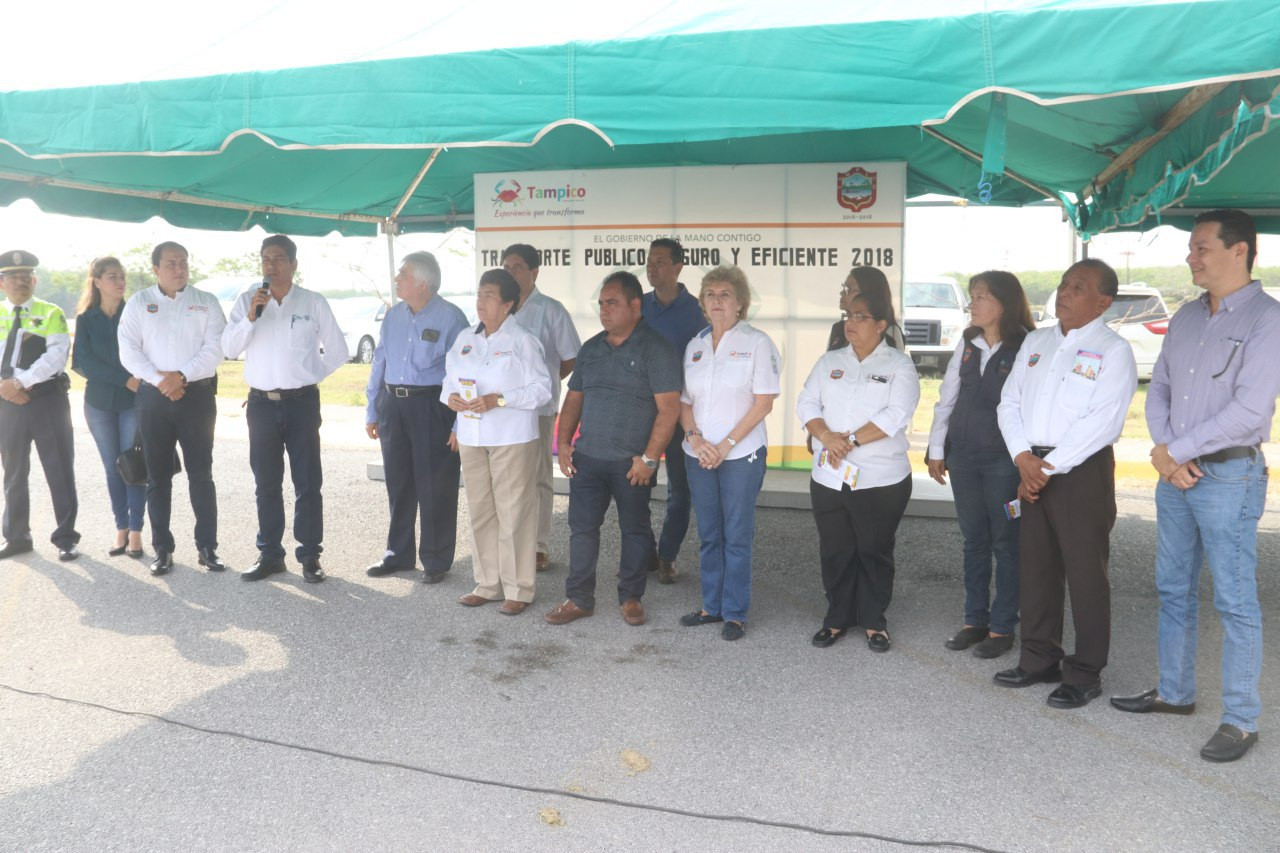 Ponen en marcha operativo “Transporte Público Seguro 2018”