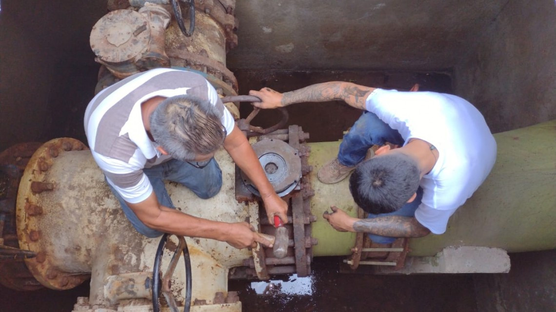 Proceso de captación se ve afectado por exceso de algas en el Río Bravo 