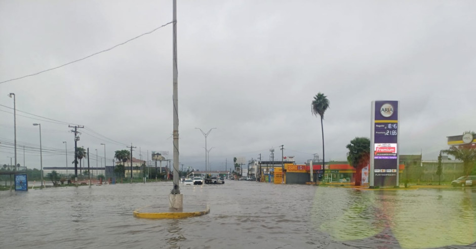 Tormenta “Francine” deja 7 pulgadas de agua y 213 colonias inundadas en Matamoros