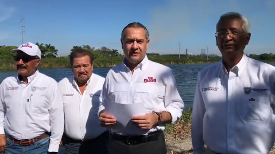 Muestra alcalde avance en laguna de Los Patos