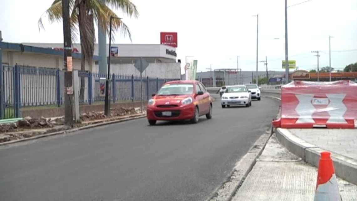 Paso deprimido apunto de abrirse a la circulación vehicular