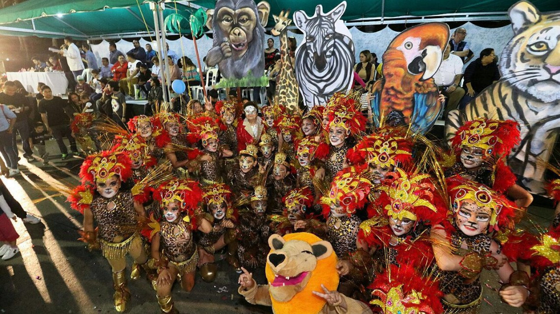 Rotundo éxito el primer desfile del Carnaval Tampico 2018