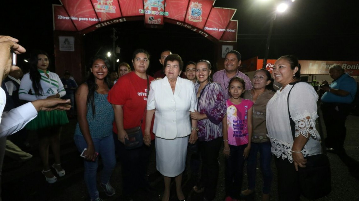 Inaugura Magda Peraza "Fiestas de Abril Tampico 2018"