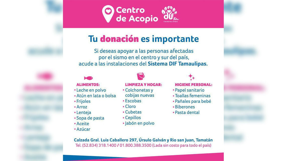 ⁠⁠⁠DIF y Ayuntamientos abren centros de acopio