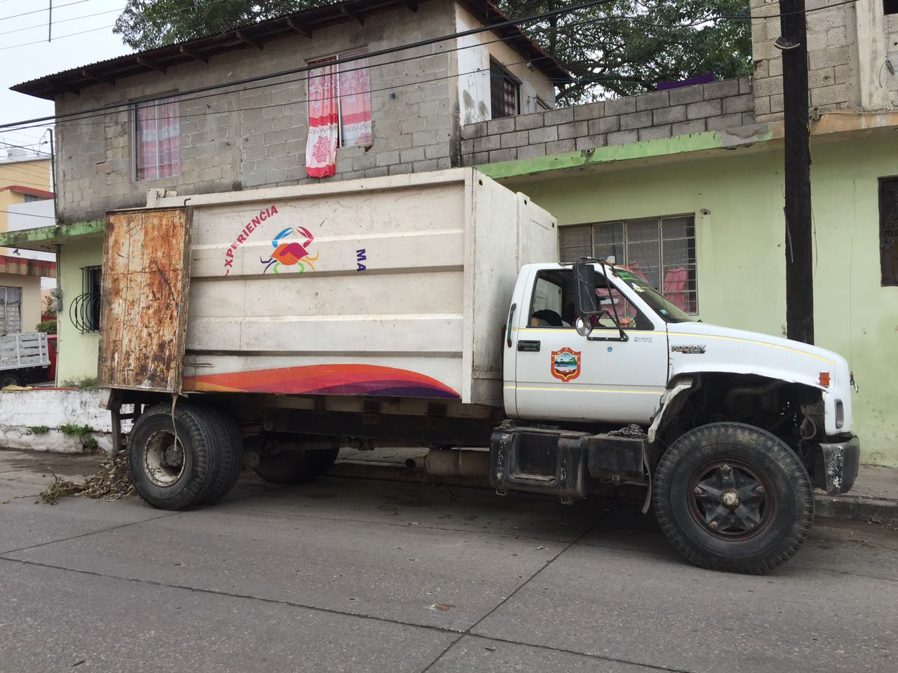 No sirven 20 camiones de basura en Tampico