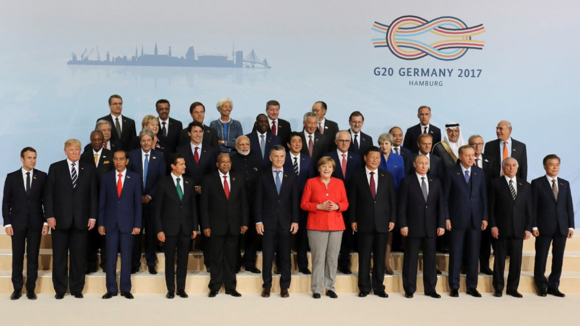 Blindan sede de la cumbre G20 en Hamburgo