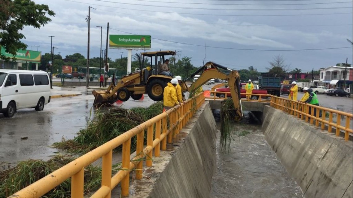 Comapa atento para evitar encharcamientos por Franklin en zonas bajas 