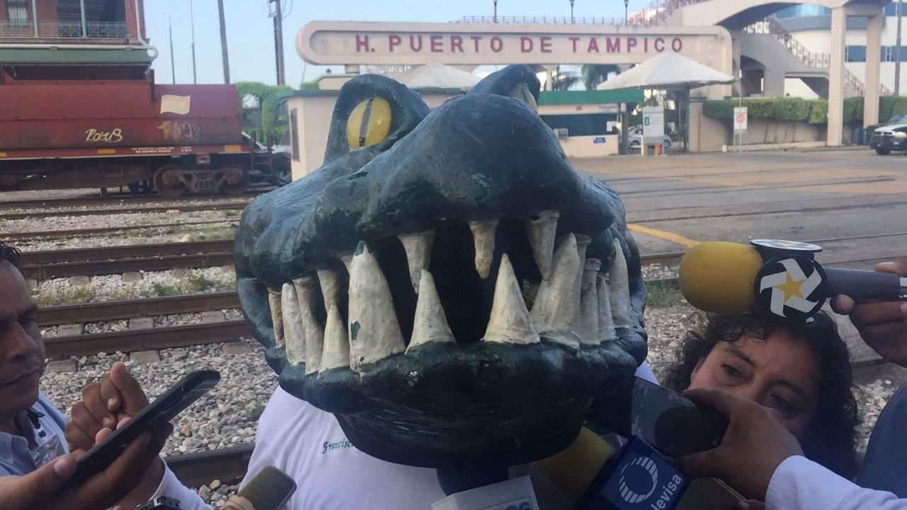 Chucho el cocodrilo invita a visitar ex edificio de Aduana Marítima