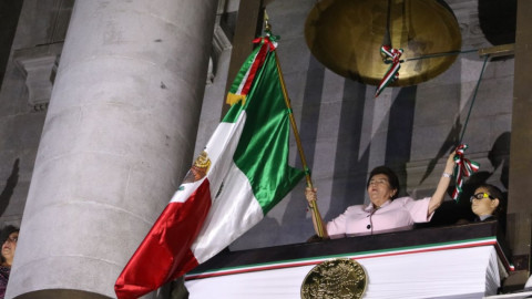 Celebra Magdalena Peraza grito de Independencia