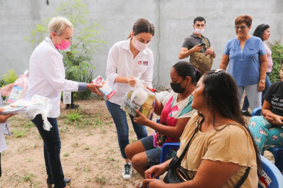Realiza DIF Reynosa, brigada en la colonia Ramón Pérez 