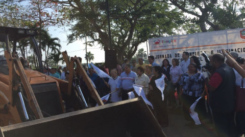 Ponen en marcha jornada de limpieza 