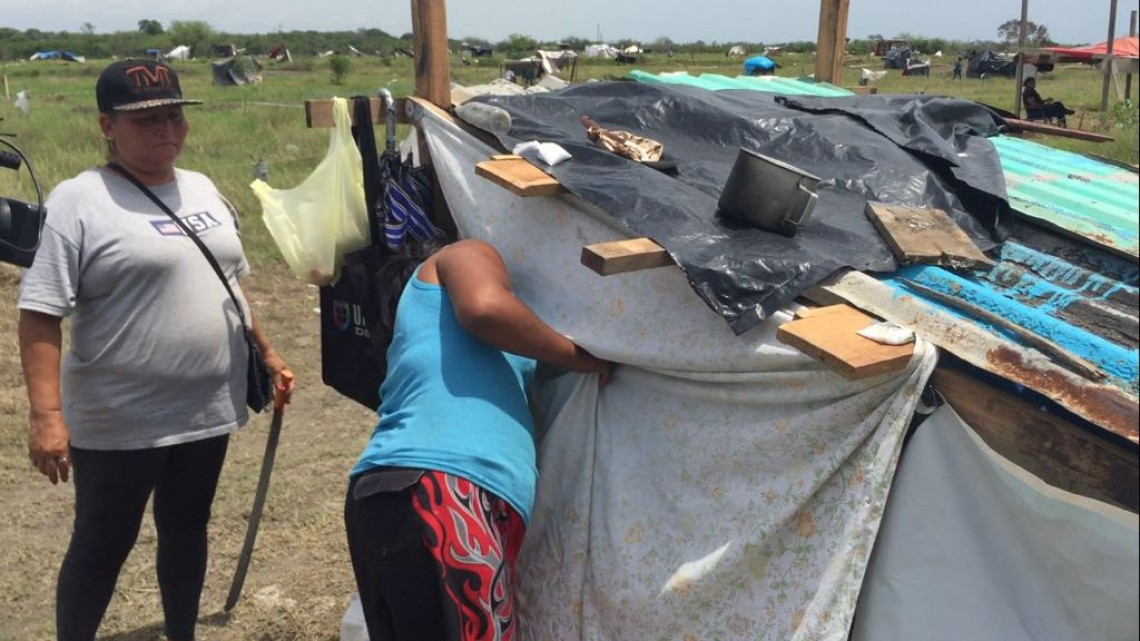 Optan por abandonar una parte de la invasión en el ejido el contadero