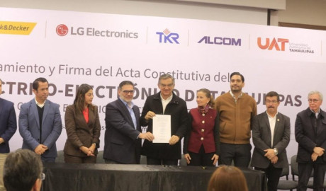 Tamaulipas hace historia con la creación del primer Clúster Eléctrico–Electrónico de México