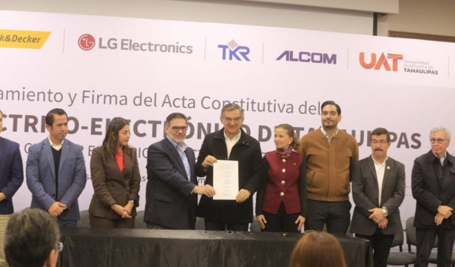 Tamaulipas hace historia con la creación del primer Clúster Eléctrico–Electrónico de México