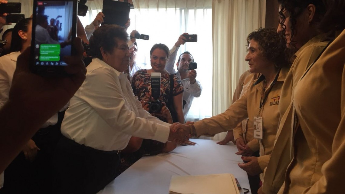 Peraza Guerra se registra como candidata del PRI