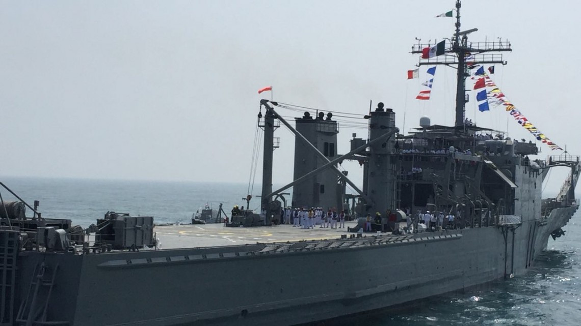 Conmemora EPN día de la Marina Armada de México en Tampico