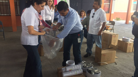 DIF Tamaulipas entrega utensilios de cocina a primarias
