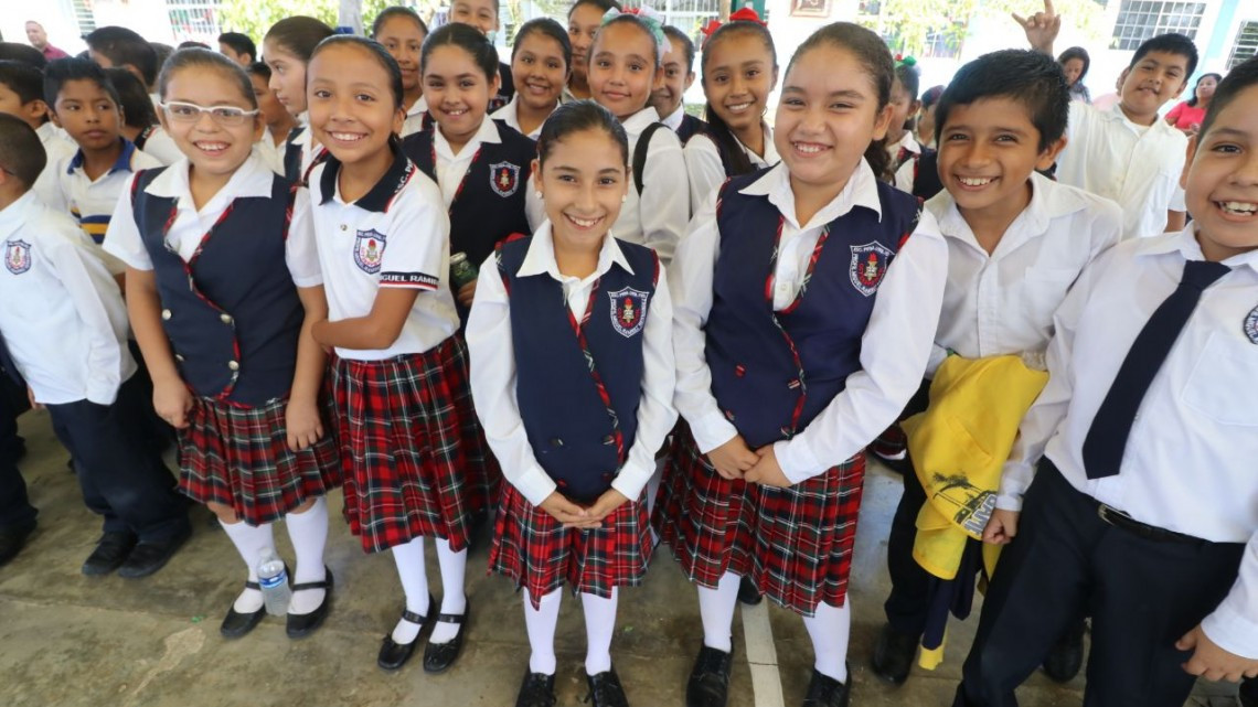 Ha construido gobierno de Tampico 30 comedores escolares y 25 techumbres