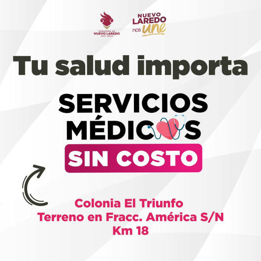Brindará Gobierno Municipal servicios médicos gratuitos en la colonia El Triunfo