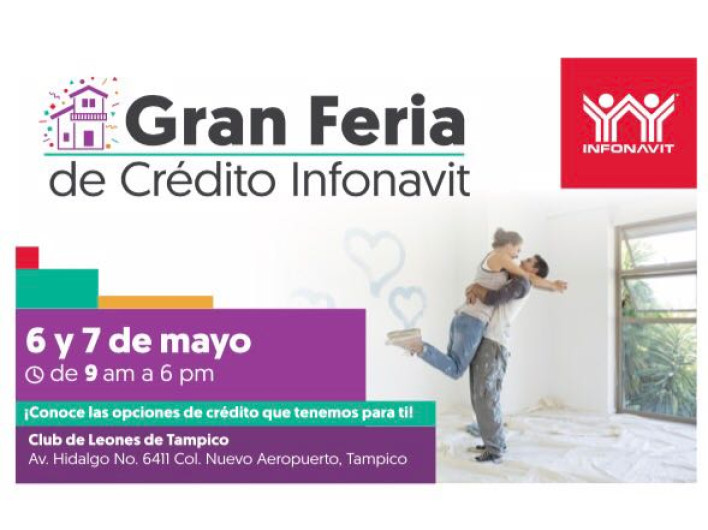Este 6 y 7 de mayo realizarán la Gran Feria de la Vivienda