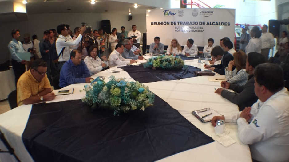 Encabezan alcaldes del sur de Tamaulipas reunión de trabajo en CMIC