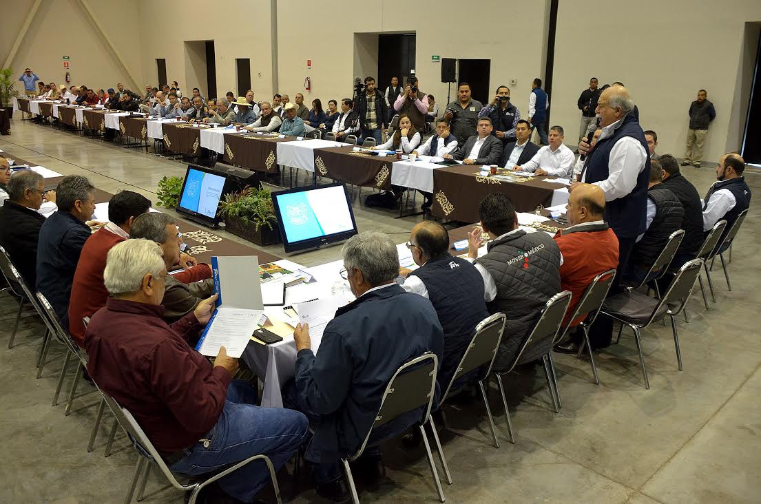 Realizan Consejo Estatal para el Desarrollo Rural Sustentable 2017