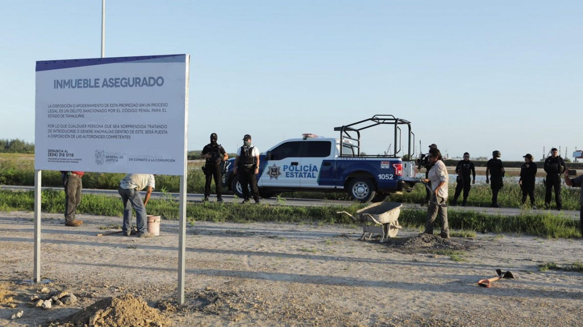 Asegura Gobierno de Tamaulipas predio por el que se acusa de peculado a Eugenio 