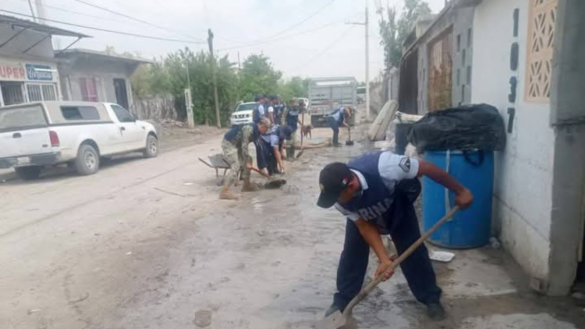Plan Marina pasa a fase de recuperación en Reynosa; Activa prevención en Matamoros