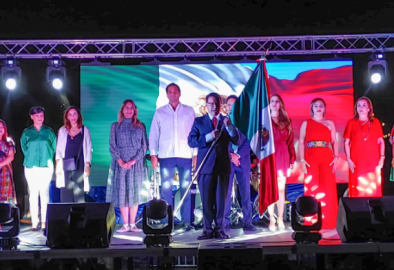 Celebran Fiesta Mexicana mediante hermandad Reynosa-Hidalgo
