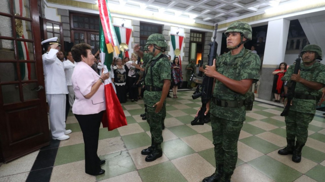 Celebra Magdalena Peraza grito de Independencia