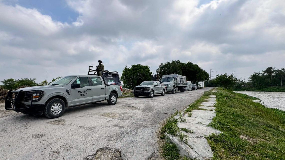 Mantienen vigilancia por creciente del Río Bravo en Matamoros