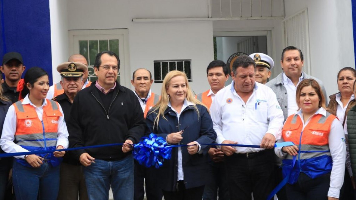 Inauguran nuevas oficinas de la Dirección de Protección Civil en Altamira