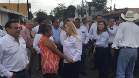 Gobierno municipal entrega obras de beneficio común