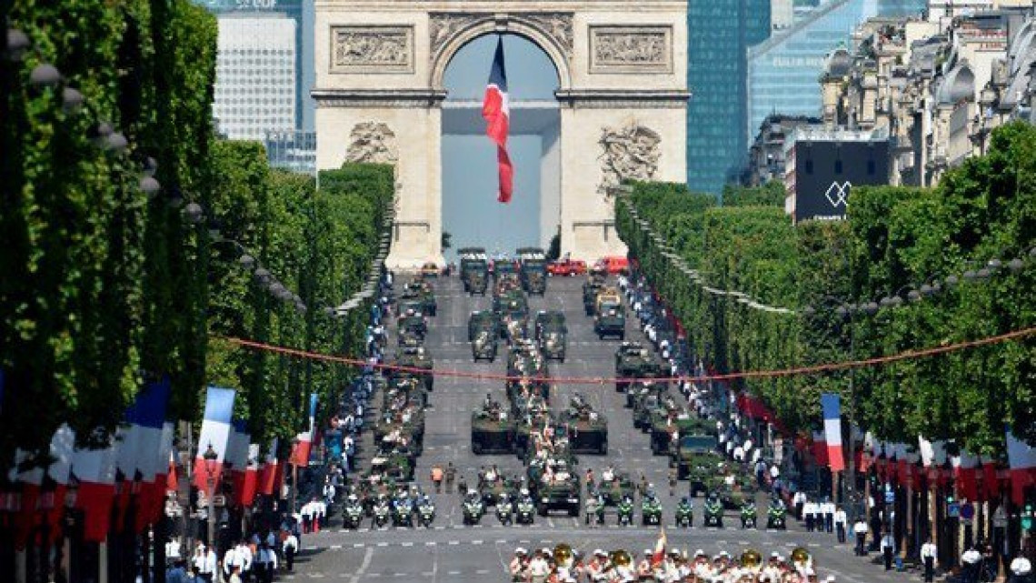 Trump invitado de honor en el desfile militar de Día Nacional de Francia
